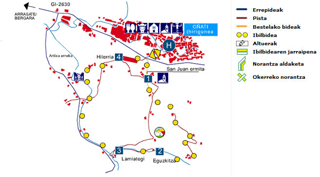 Oñati Mendebaldea Garagaltza Auzoari Itzulia PR-GI 107